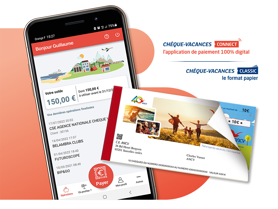 Agence Nationale Pour Les Ch ques Vacances ANCV Fournisseur CSE 