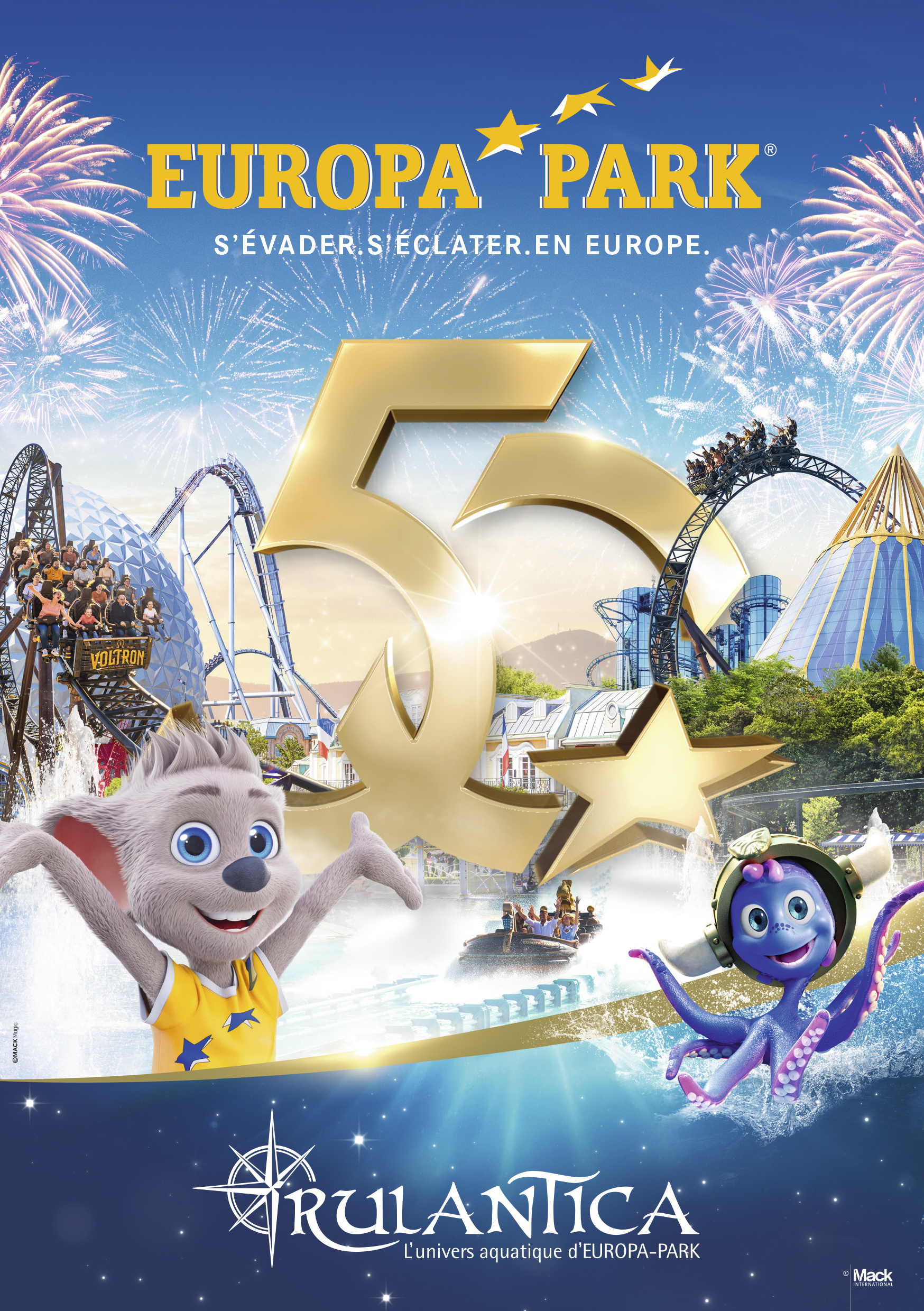 Un été d’émotions XXL pour les 50 ans d’Europa-Park !
