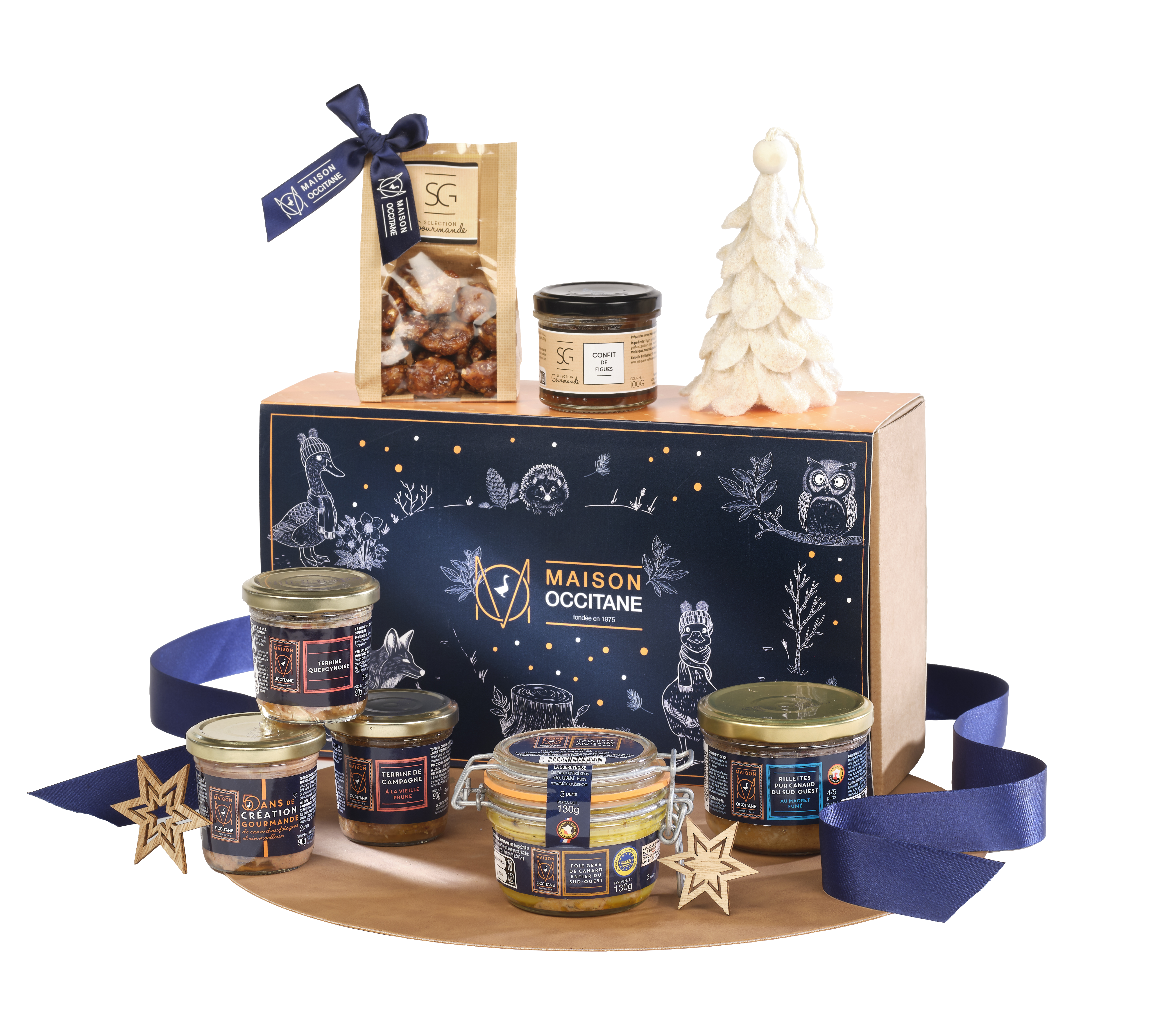 La Quercynoise Maison Occitane Colis Noël Signature Noël