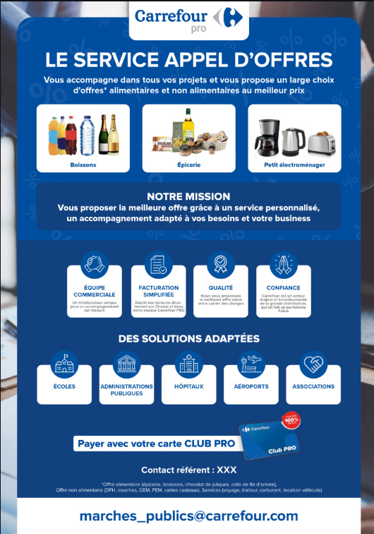 Carrefour Pro : cartes et services pour booster le pouvoir d’achat
