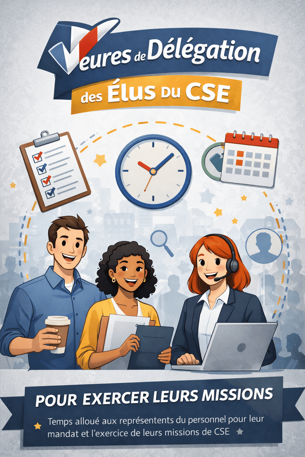 Heures de délégation