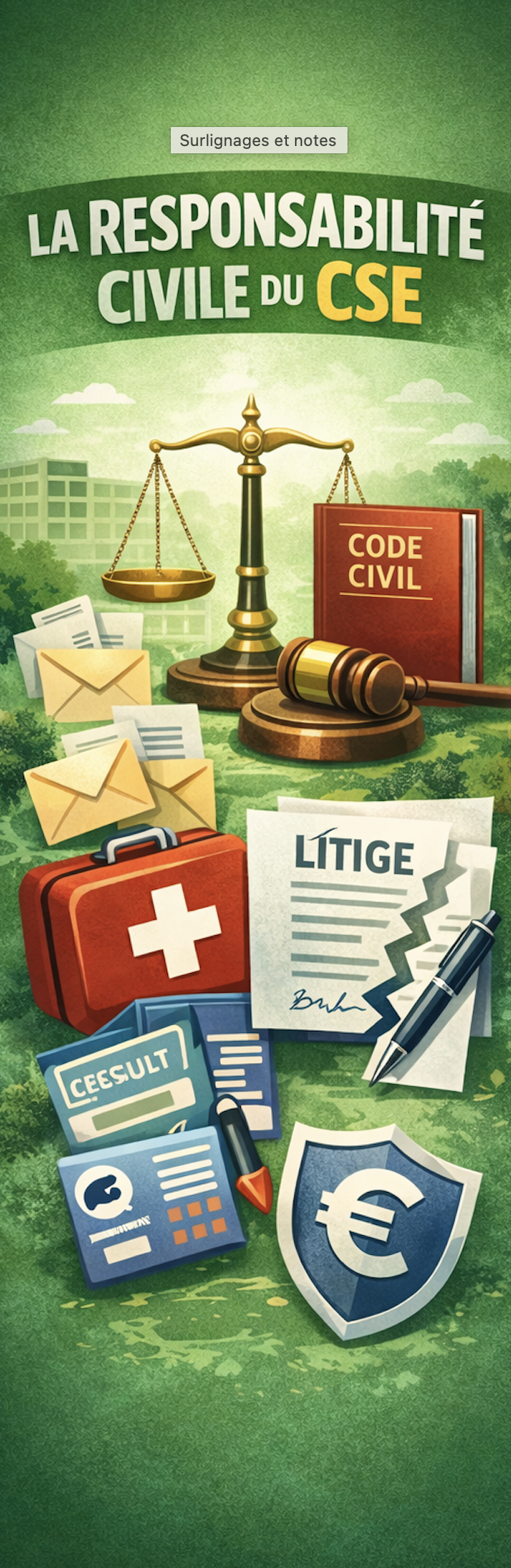 La responsabilité civile des CSE : cadre juridique, risques et bonnes pratiques