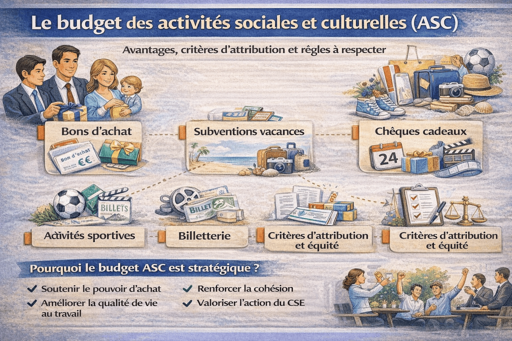 Le budget des activités sociales et culturelles (ASC)