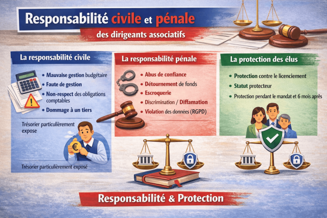 Responsabilité civile et pénale des dirigeants associatifs Responsabilité civile et pénale des dirigeants associatifs