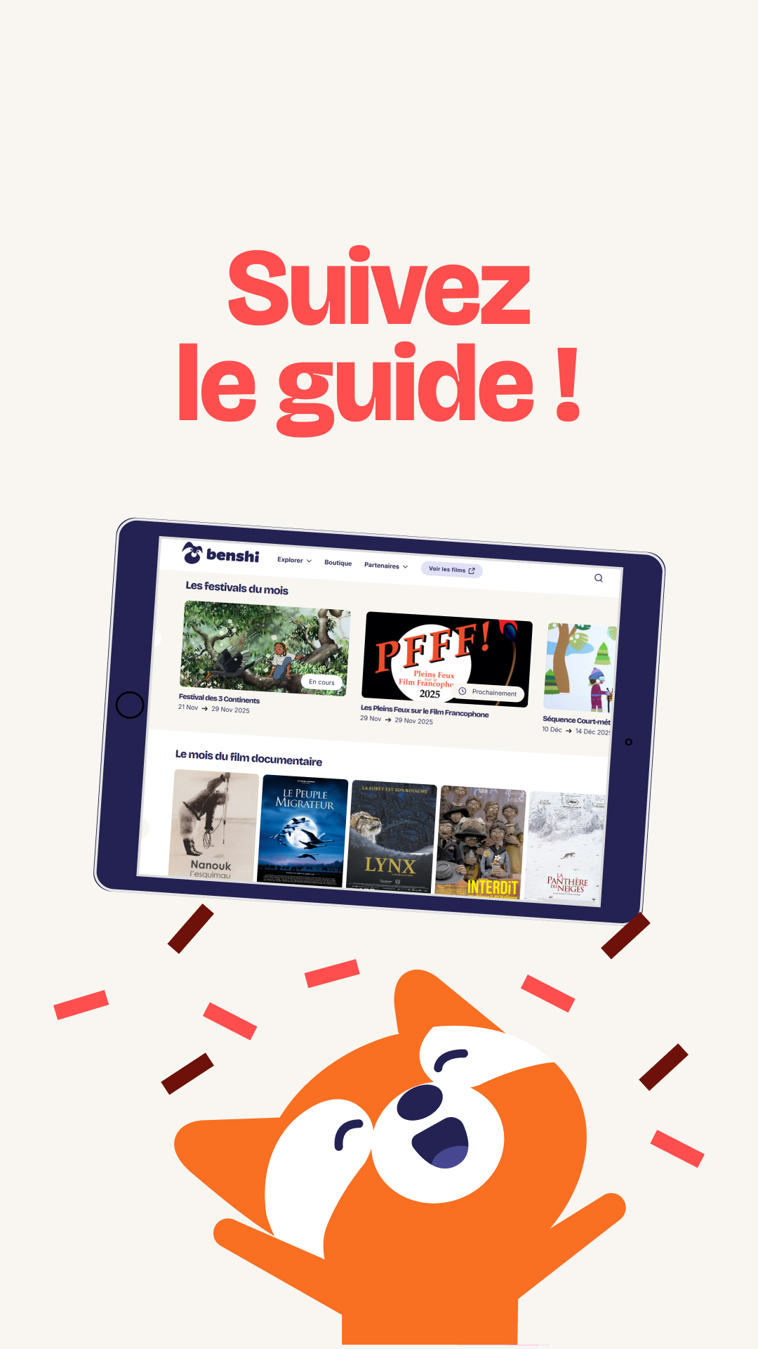 Benshi : le cinéma jeune public en toute confiance pour les CSE