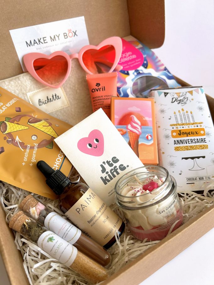 Des cadeaux qui sortent vraiment des sentiers battus, avec Make My Box Make My Box — Box cadeaux personnalisées pour CSE, marques françaises et artisans