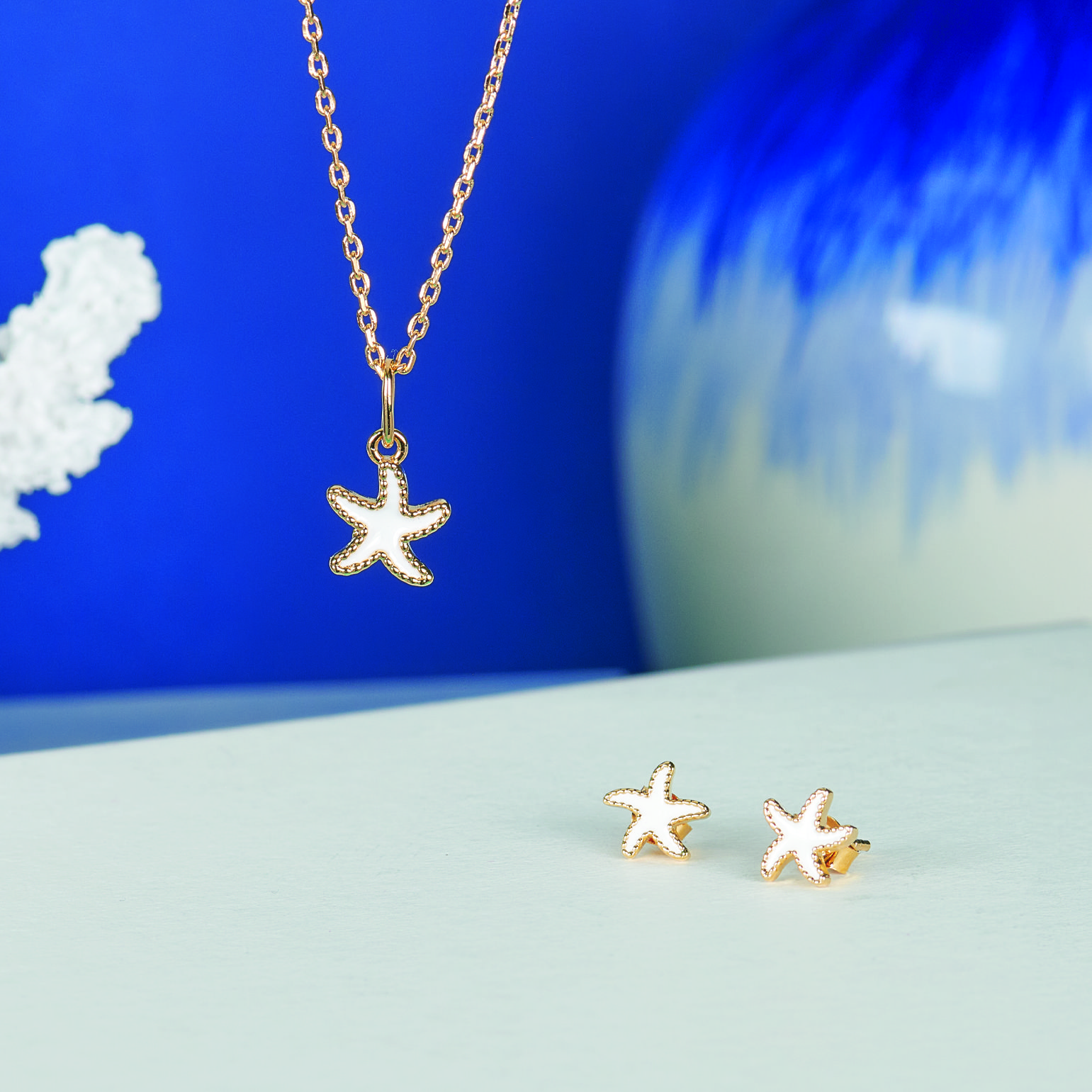 Collier pendentif étoile plaqué or SRD Bijoux - bijoux tendance pour cadeaux CSE