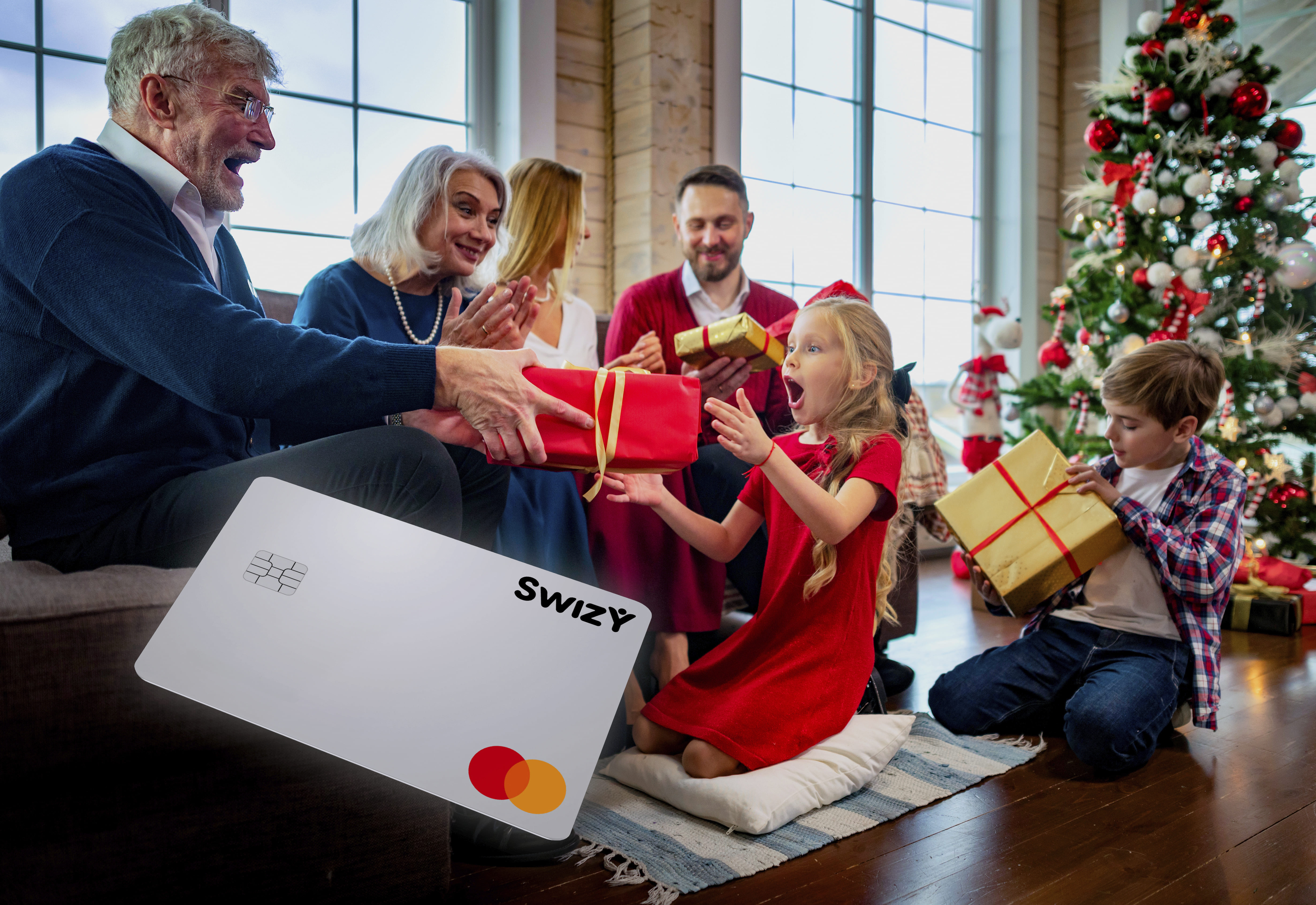 Oui à la liberté pour Noël ! Avec la carte Swizy, naturellement… Carte Swizy paiement mobile sans contact - dotations Noël et avantages CSE