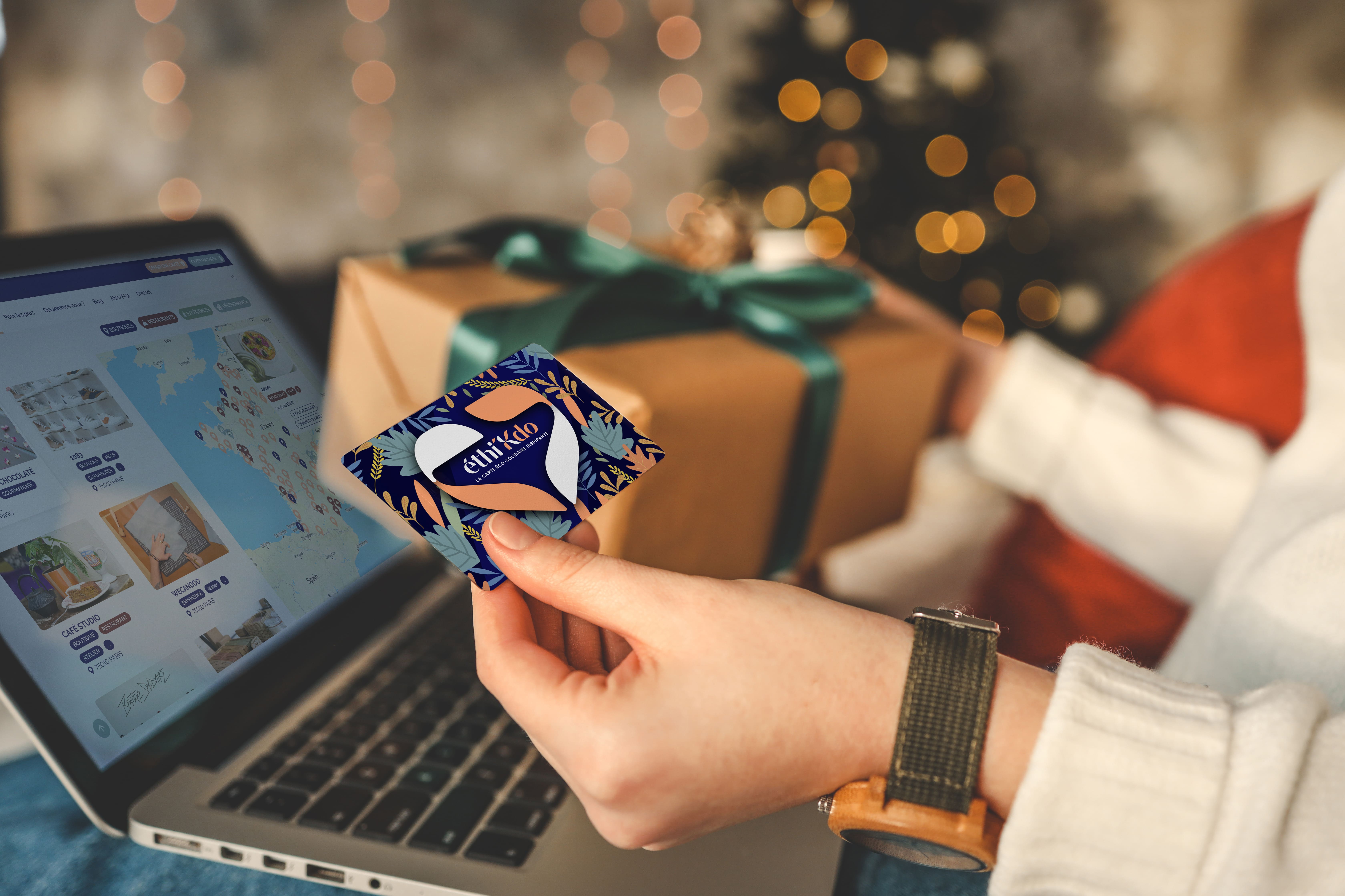 Sensible aux questions sociales et environnementales ? La réponse éthi’Kdo… Carte cadeau éthi'Kdo multi-enseignes pour CSE, 2 500 marques éco-responsables