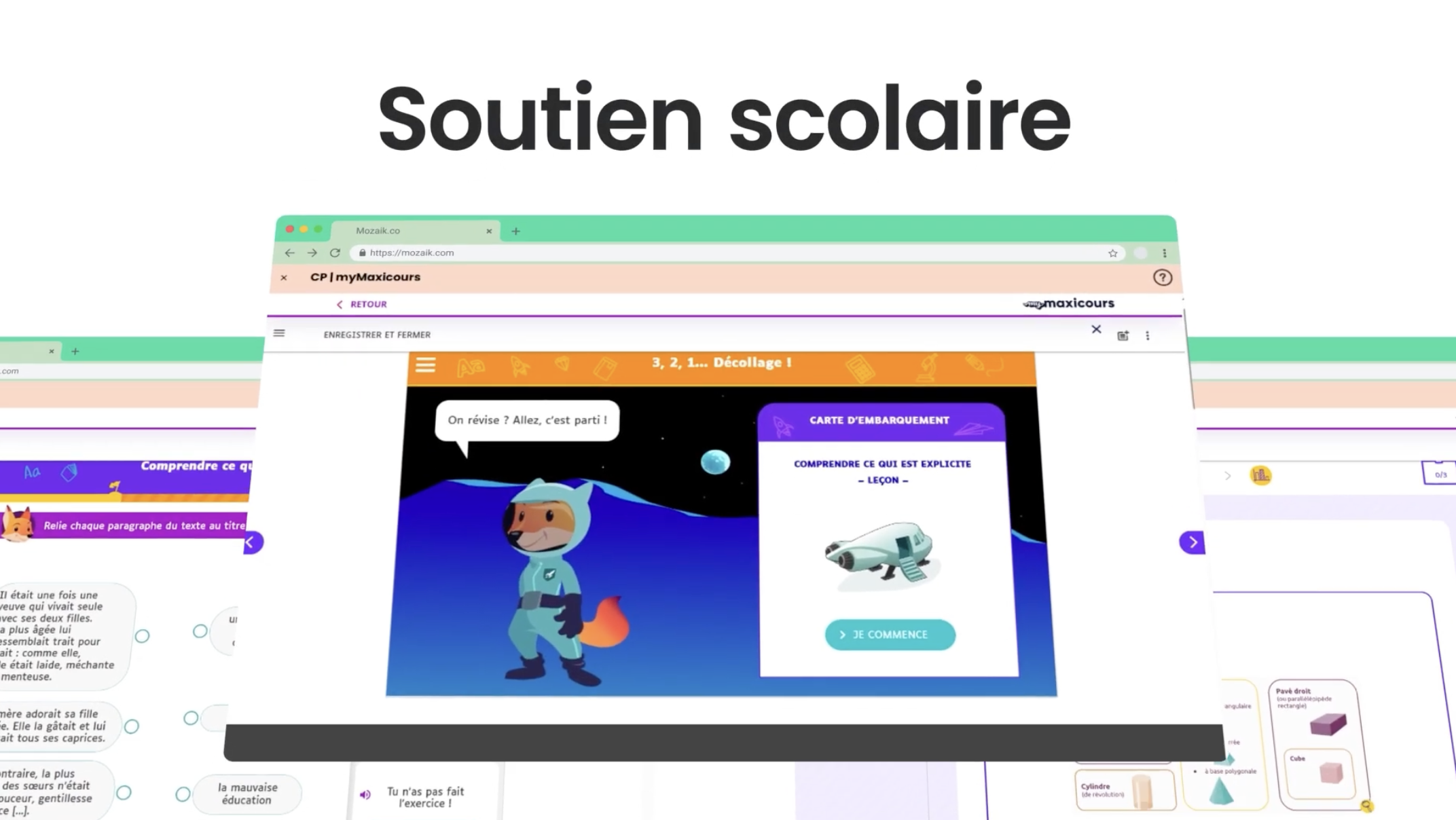 Mozaik, soutien scolaire CSE pour une rentrée sans stress