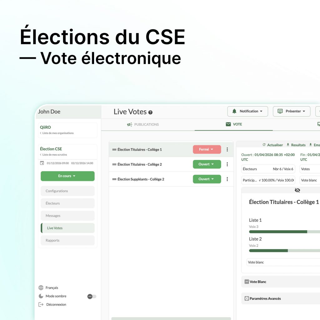 Élections CSE : Qiiro vous simplifie le parcours