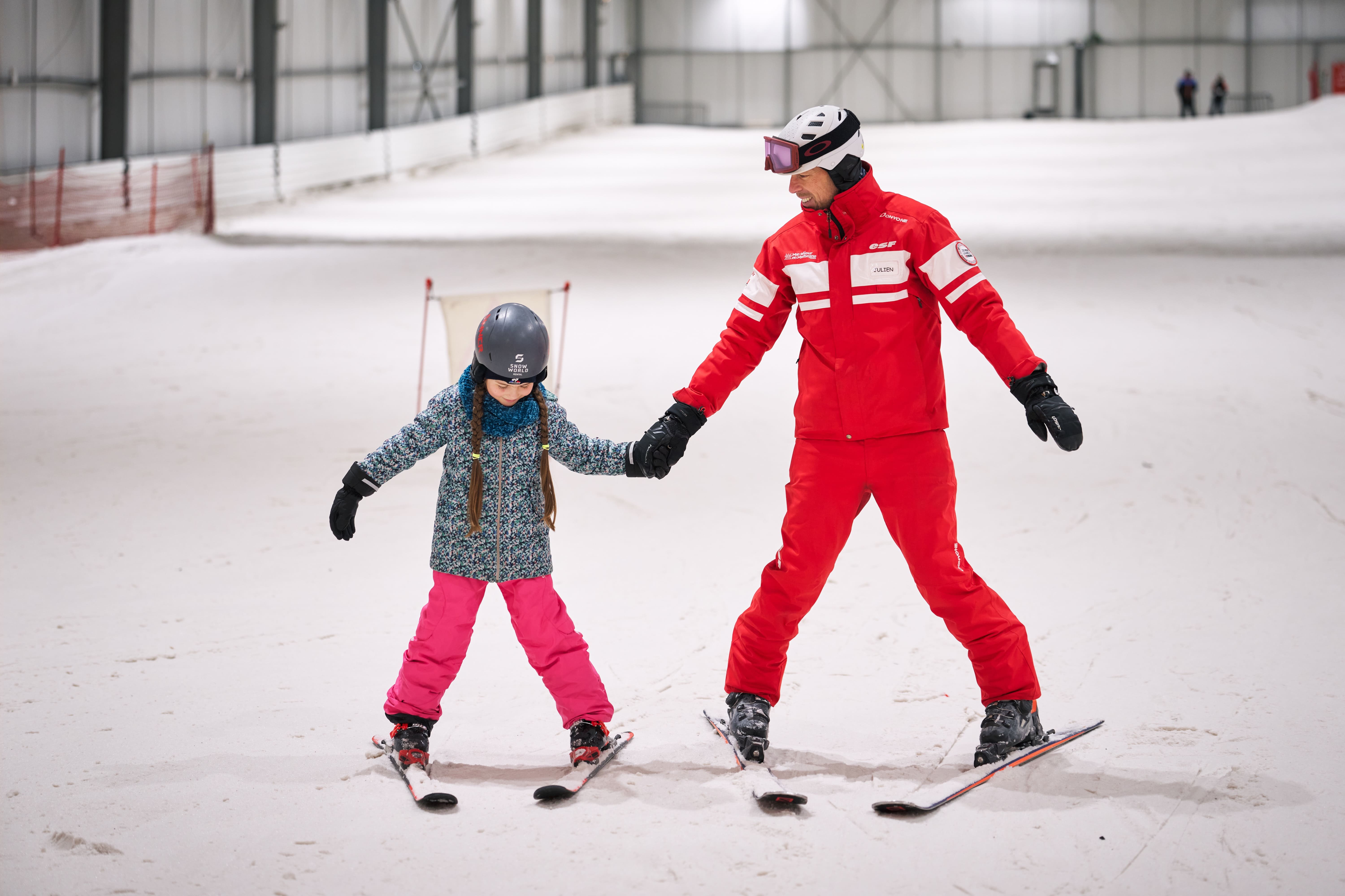 Ski indoor pour les CSE à SnowWorld Amnéville
