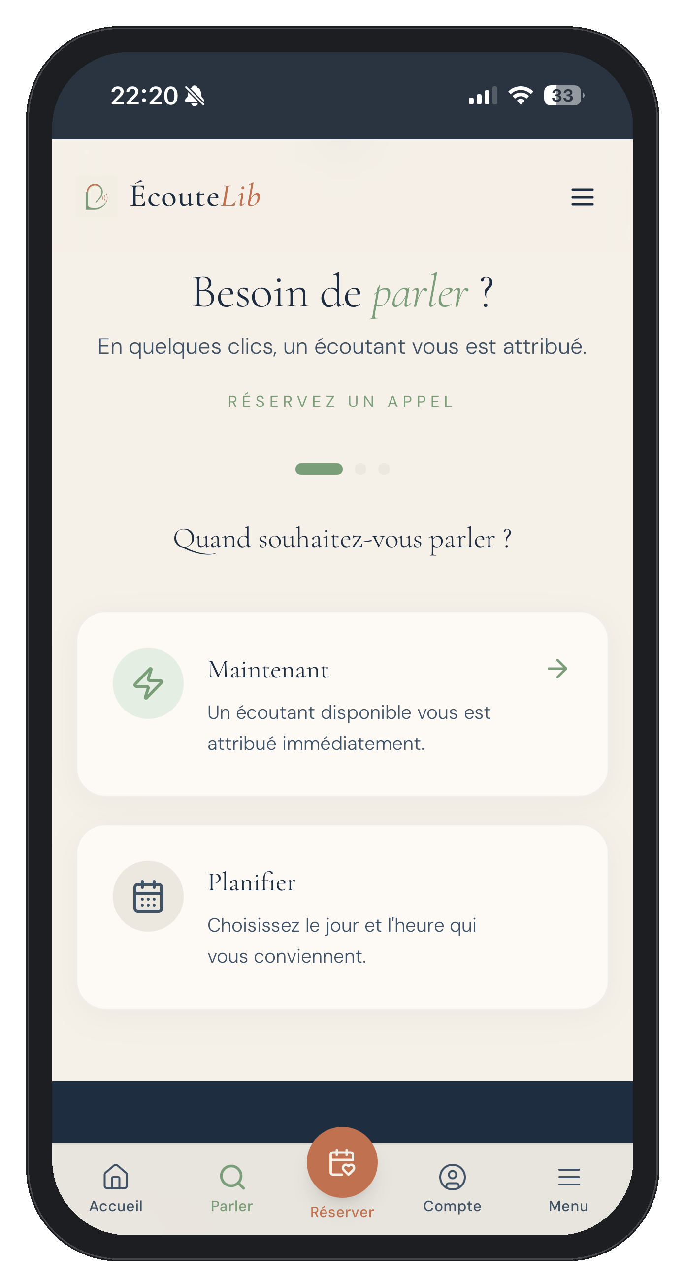 Écoutelib : aller mieux grâce à la parole