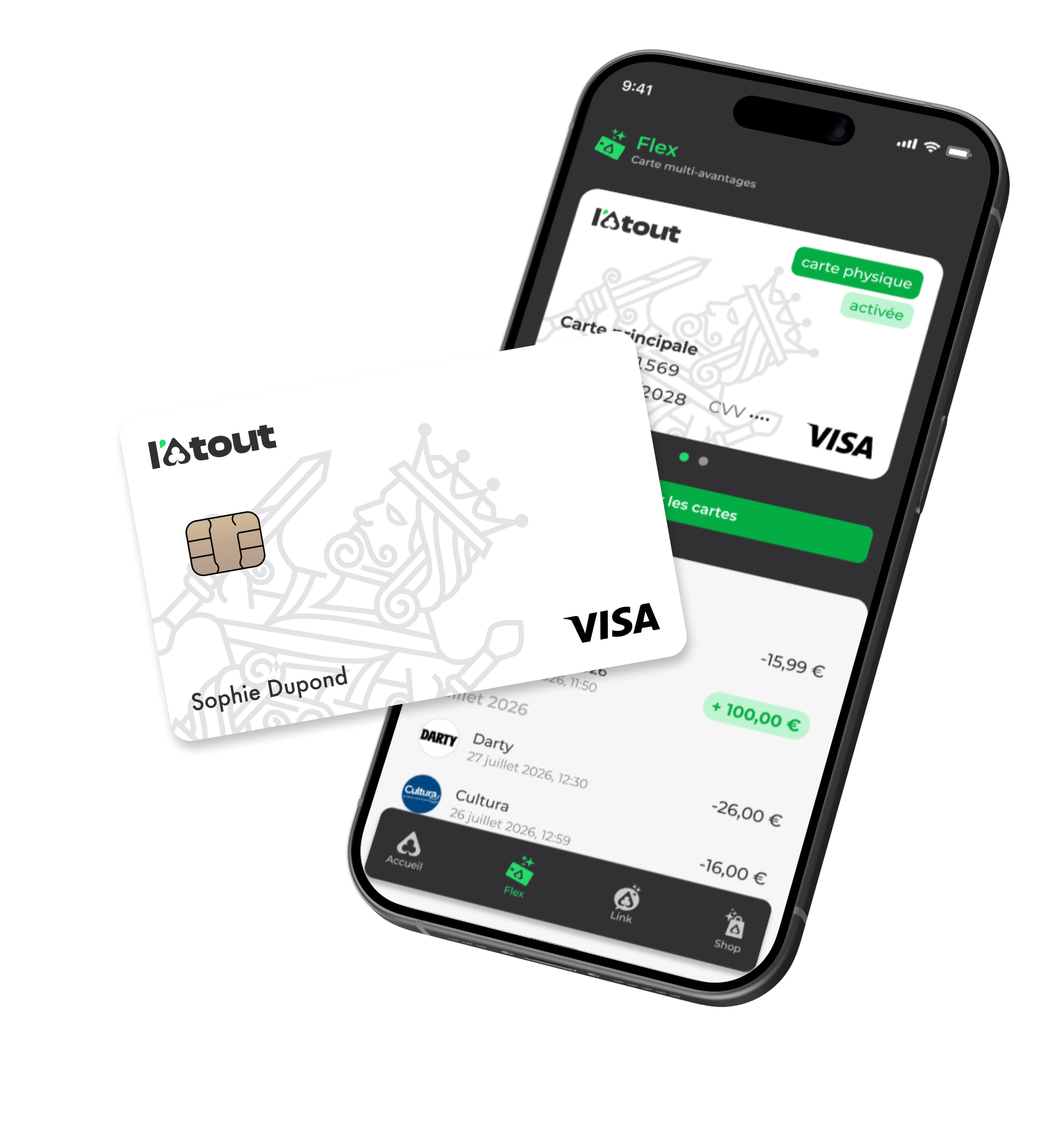 l'Atout, fournisseur CSE : carte multi-avantages et application mobile