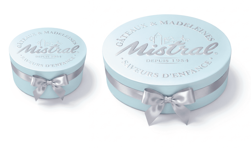Coffret gourmand de Noël de la Biscuiterie Mistral pour les CSE