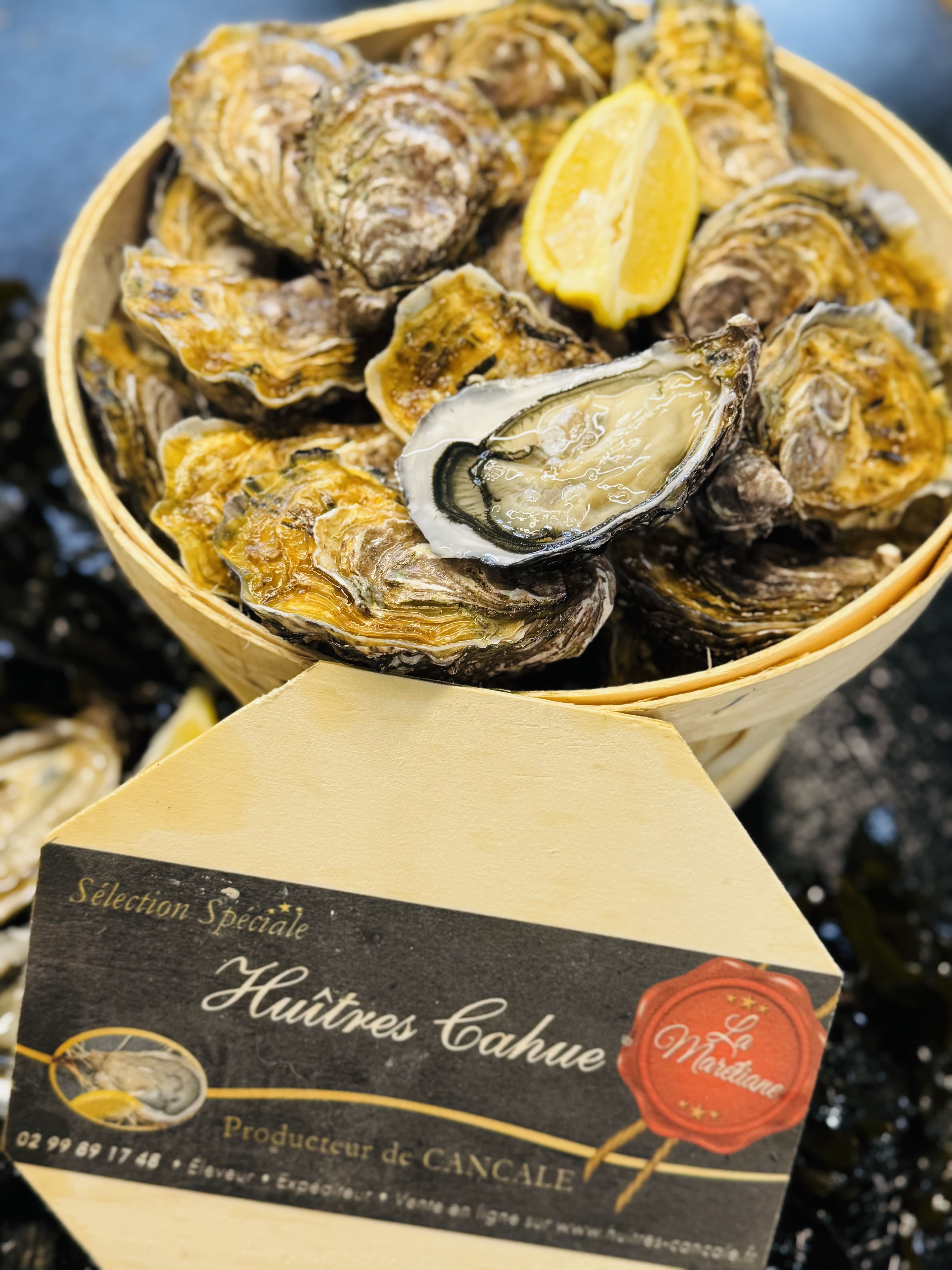 Les huîtres de Cancale, stars des tables de fêtes !