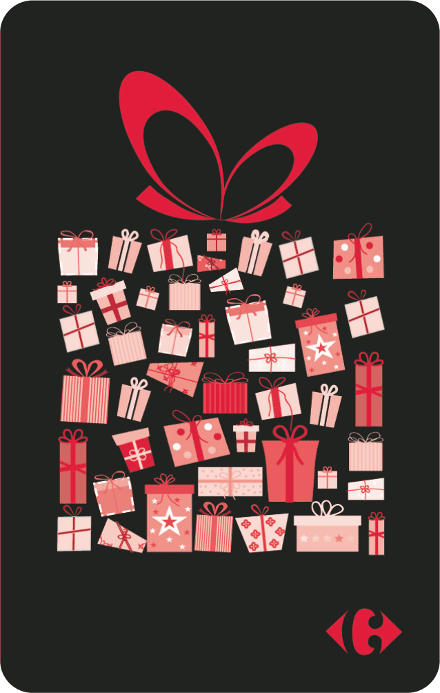 Carte cadeau CSE Carrefour pour les fêtes de Noël
