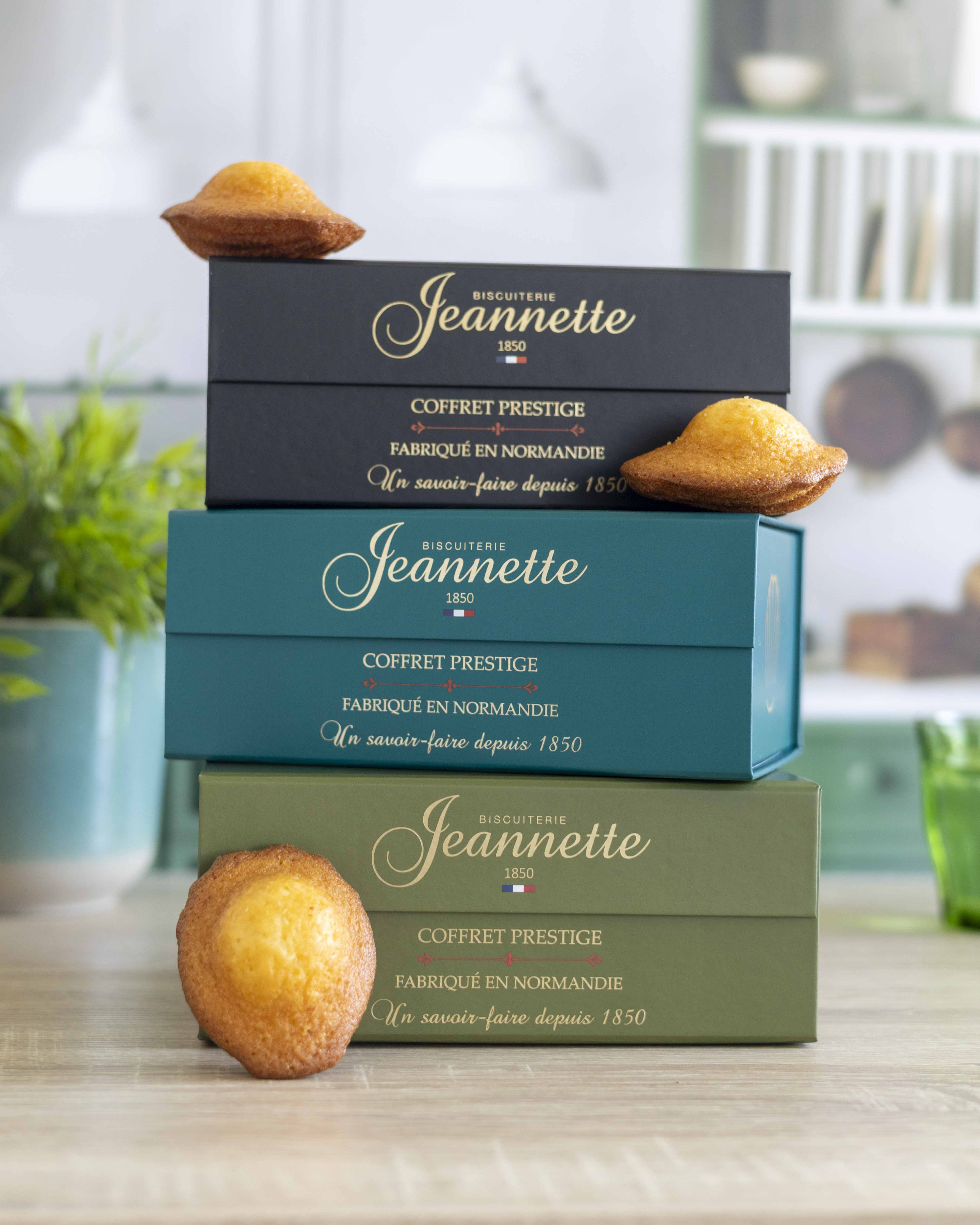 Biscuiterie Jeannette : la gourmandise normande pour les CSE Madeleines Jeannette au beurre d'Isigny AOP pour les CSE