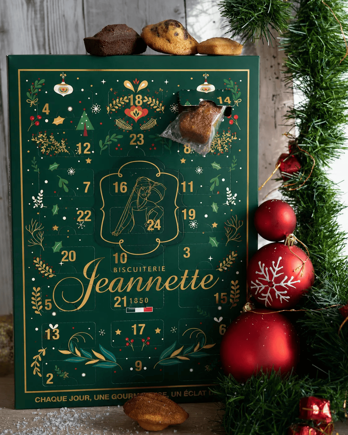 Madeleines Jeannette au beurre d'Isigny AOP pour les CSE