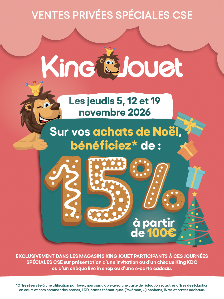 Optez pour un Noël 'Royal' avec King Jouet !
