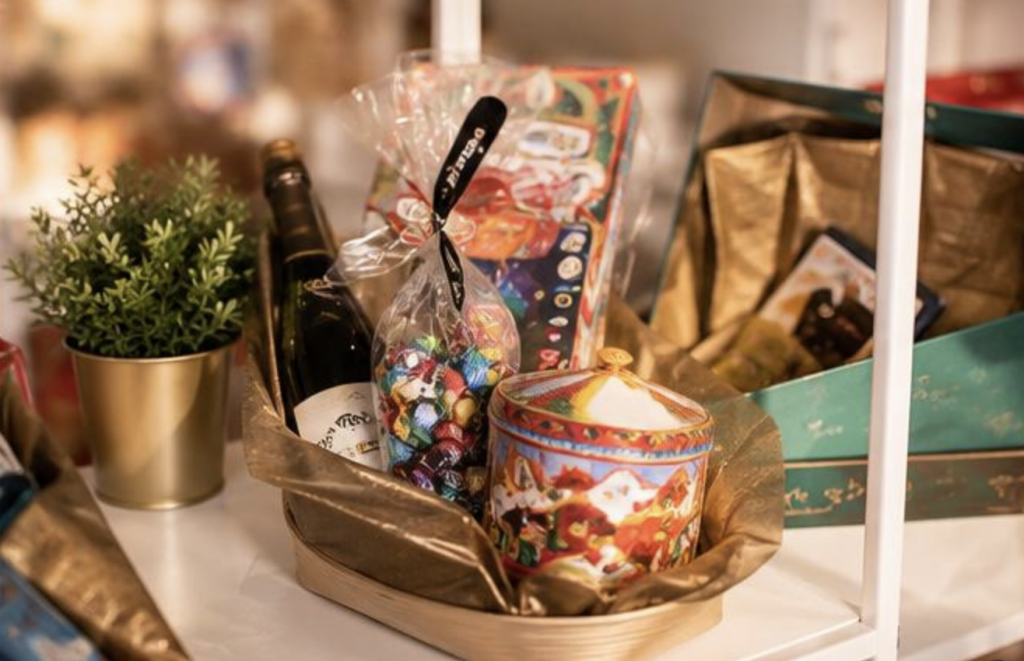 Coffret de chocolats COMAX offert en cadeau aux salariés