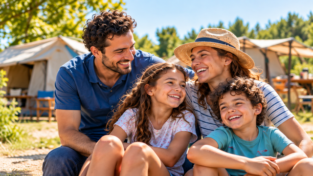 ANCV_RSE_Départ en vacances pour tous-Sophie_Karim_Camping_HD Chèque-Vacances ANCV CSE, un levier RSE pour les élus