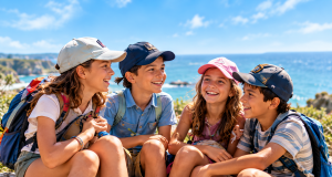 Colonies, séjours linguistiques : le Chèque-Vacances facilite le départ des enfants Chèque-vacances ANCV pourColonie de vacances au bord de mer