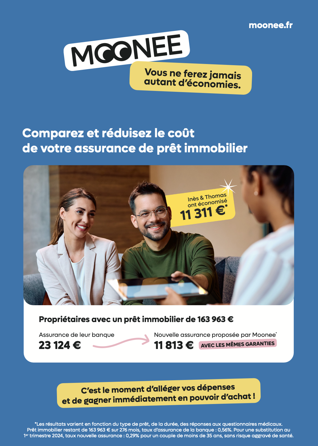 Credit Immobilier - Assurance emprunteur CSE : MOONEE aide les salariés à réduire leur assurance de prêt