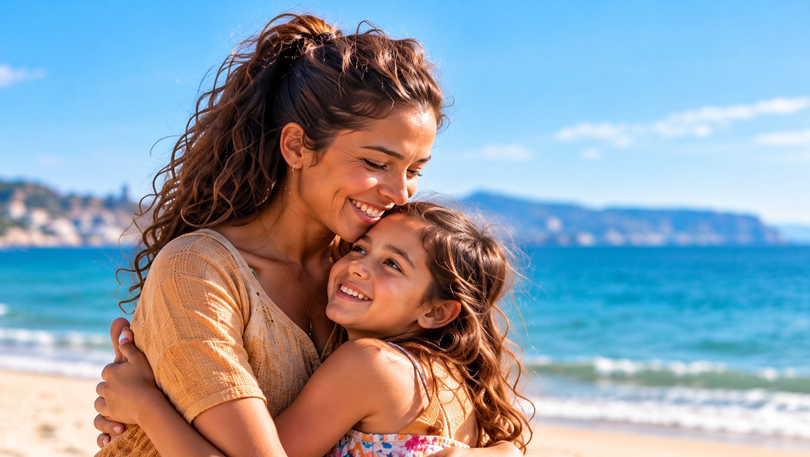 ANCV RSE - Vacances solidaires - Maman solo -Nadia et sa fille-maman solo